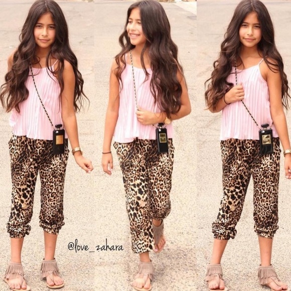 AGREE2DISAGREE • Leopard Harem Lounge Pants Joggers - Picture 4 of 7